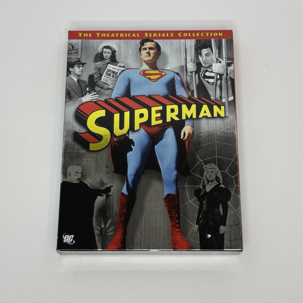 Superman‎ The Theatrical Serials Collection TV Series DVD 4-Disc Set